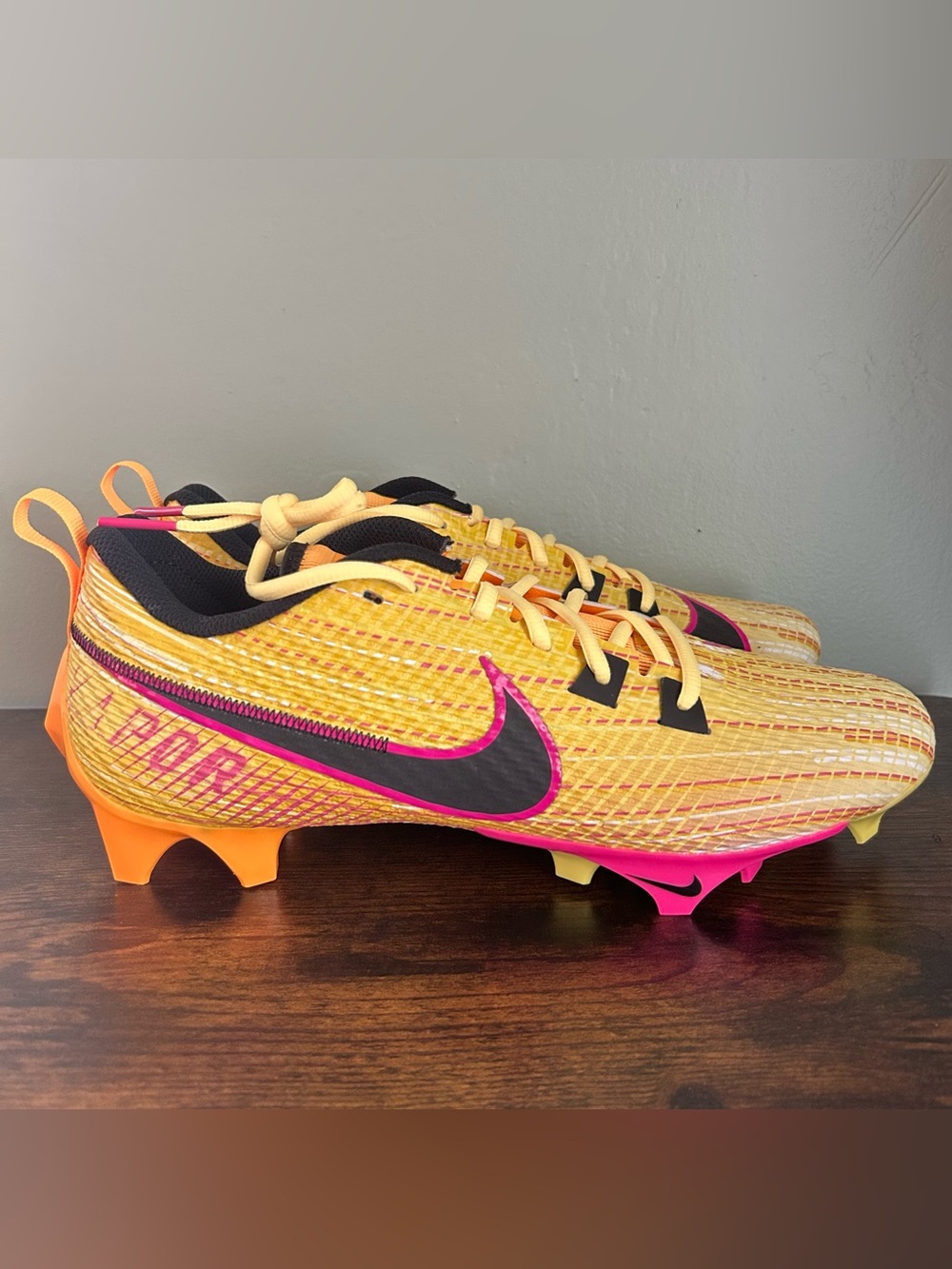 Nike Vapor Edge Speed 360 2 NFL Combine Football Cleats Mens Size 10 FZ6209-800
